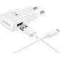 Snellader Samsung Galaxy Note 2 N7100 Micro-USB 2 Ampere 100 CM - Origineel - Wit