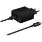 Samsung Galaxy Note 10 lite Super Fast Charger USB-C - Origineel - 45W Power Delivery - Zwart - 1 Me