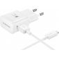 Snellader Samsung Galaxy S10 Plus USB-C 2 Ampere 150 CM - Origineel - Wit