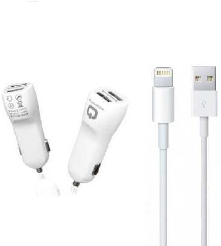 Prestigieus Robijn Nauwkeurigheid ᐅ • Autolader iPhone 7 - Powerstar + Lightning kabel 0.5 meter - 2 Ampere |  Eenvoudig bij GSMOplader.nl