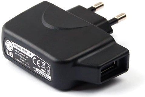 Adapter LG V30 1 ampere - Origineel - Zwart