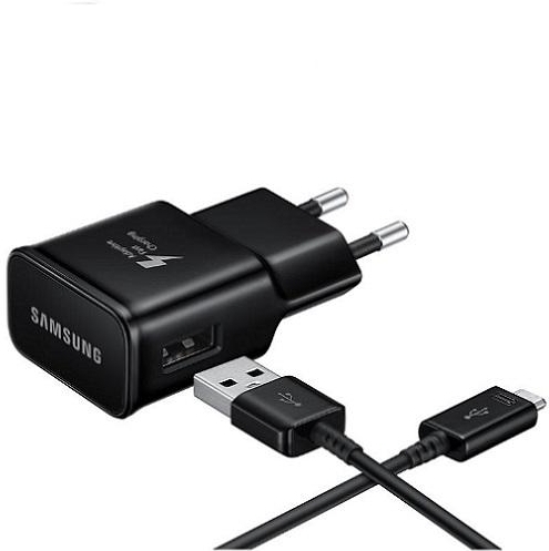 ᐅ • Snellader Samsung Galaxy Note 8 USB-C 2 Ampere 150 CM - Origineel - Zwart Eenvoudig bij GSMOplader.nl