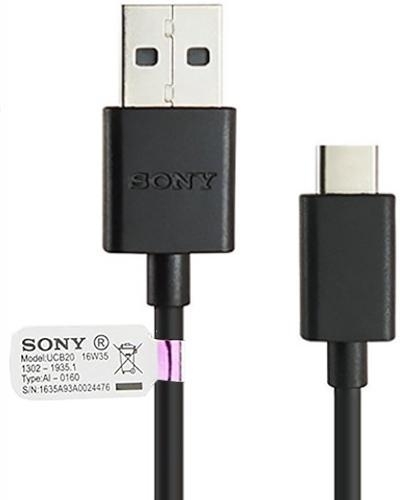 Aannemelijk Interessant Opnieuw schieten ᐅ • Datakabel Sony Xperia XA1 USB-C 1 meter - Origineel | Eenvoudig bij  GSMOplader.nl