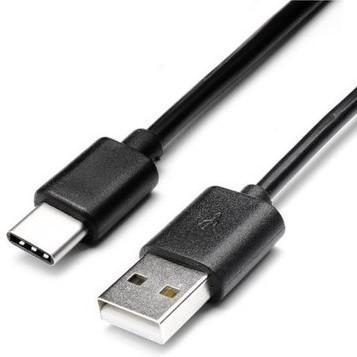 Datakabel USB-C voor One Plus - Zwart