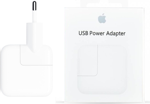 ᐅ • Apple iPad 3 Adapter - Origineel Retailverpakking 12 Watt | Eenvoudig bij GSMOplader.nl