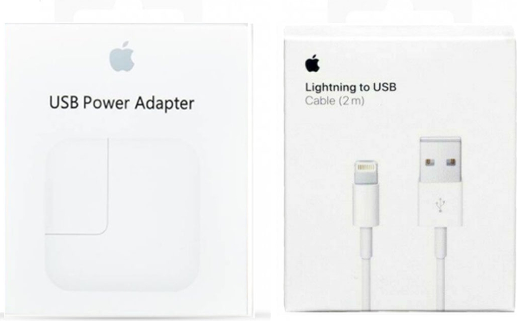 ᐅ • Apple Oplader + kabel - Origineel Retailverpakking - 12W 2 Meter | Eenvoudig bij