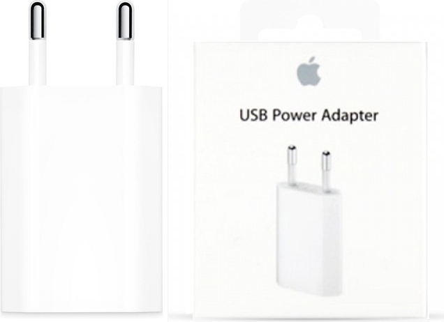 ᐅ • Apple Oplader + Lightning kabel - Origineel Retailverpakking - 5W - 2 Meter | Eenvoudig bij