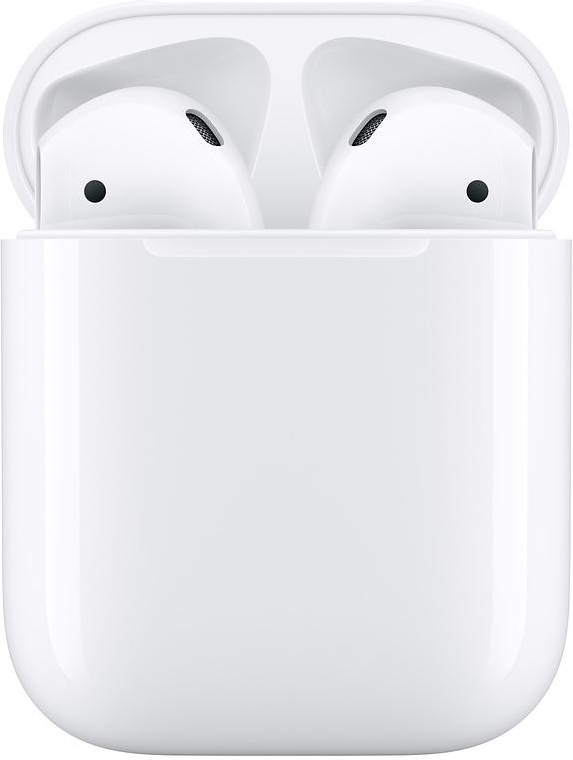 Beoefend long Oxideren ᐅ • Apple AirPods 2 (2019) met draadloze oplaadcase | Eenvoudig bij  GSMOplader.nl