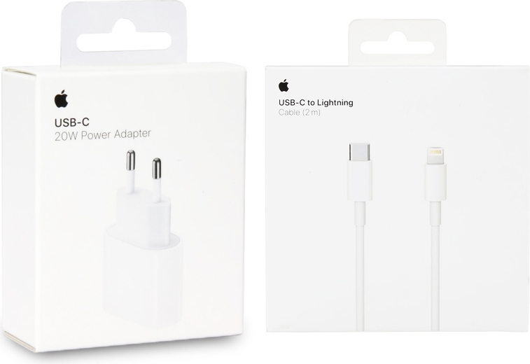 ᐅ • Apple iPhone Xs Fast Charger - Retailverpakking - 20W - 2 Meter | Eenvoudig bij GSMOplader.nl