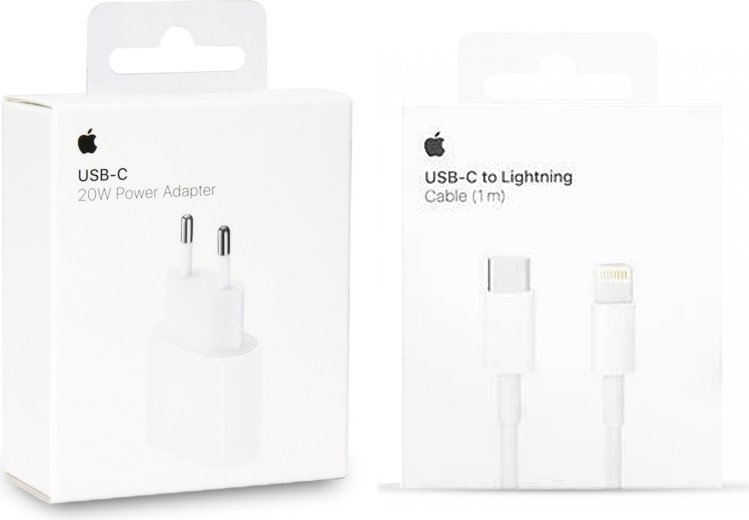Wreedheid Luik Verstikkend ᐅ • Apple Oplader + USB-C naar Lightning kabel - Origineel Retailverpakking  - 20W - 1 Meter | Eenvoudig bij GSMOplader.nl