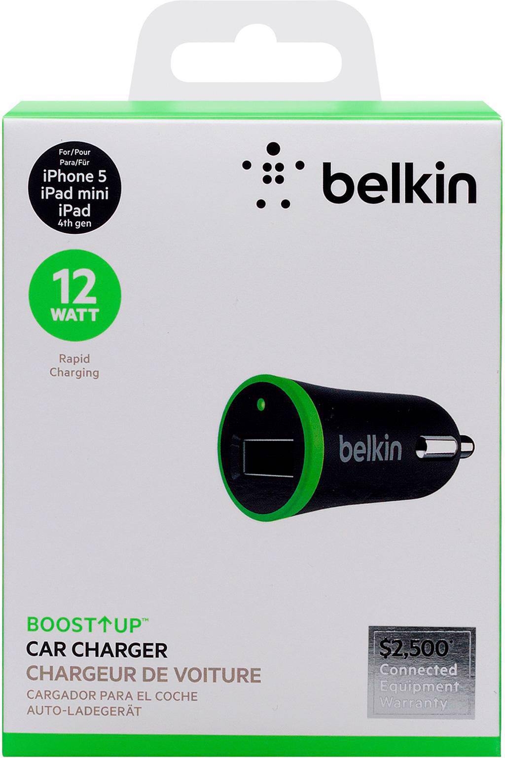 ᐅ Belkin Boost up! Auto - 12W - 2.4A Eenvoudig bij GSMOplader.nl
