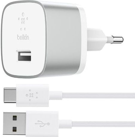 Sympton Maak een bed Halloween ᐅ • Belkin USB-C Thuislader Quick Charge 3.0 - Zilver | Eenvoudig bij  GSMOplader.nl