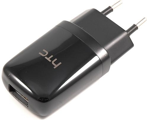 Adapter HTC Desire 12 Plus 1 Ampere - Origineel - Zwart