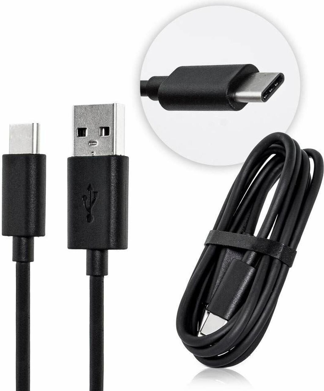 ᐅ • Motorola Moto SKN6473A USB-C kabel Origineel zwart - 1m | Eenvoudig GSMOplader.nl