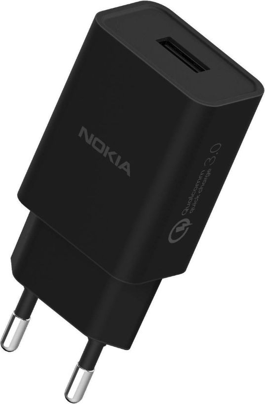 mooi Percentage Afgrond ᐅ • Nokia 7.1 USB Snellader 18W (Zwart) - AD-18WE | Eenvoudig bij  GSMOplader.nl