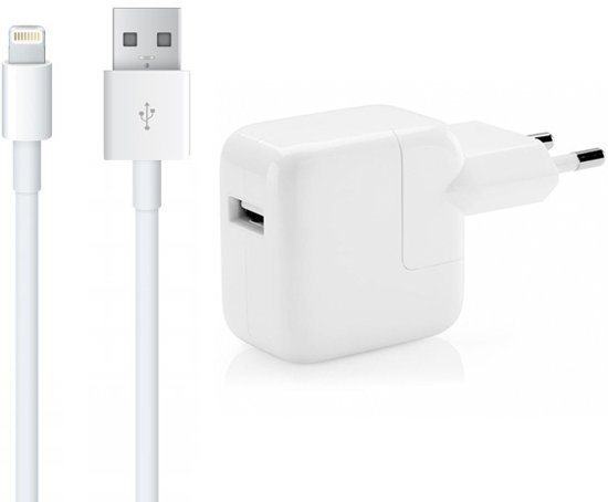 ᐅ • USB Oplader geschikt voor Apple iPhone 11 - 12 Watt - 1 Meter | bij GSMOplader.nl