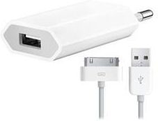 Begraafplaats dienblad Trek ᐅ • USB Oplader geschikt voor Apple iPhone 4 - 5 Watt - 1 Meter | Eenvoudig  bij GSMOplader.nl