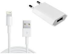 Zorg Ontrouw gitaar ᐅ • USB Oplader geschikt voor Apple iPhone 5s - 5 Watt - 1 Meter |  Eenvoudig bij GSMOplader.nl