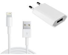 Janice verdwijnen Omgekeerde ᐅ • USB Oplader geschikt voor Apple iPhone 5s - 5 Watt - 2 Meter |  Eenvoudig bij GSMOplader.nl