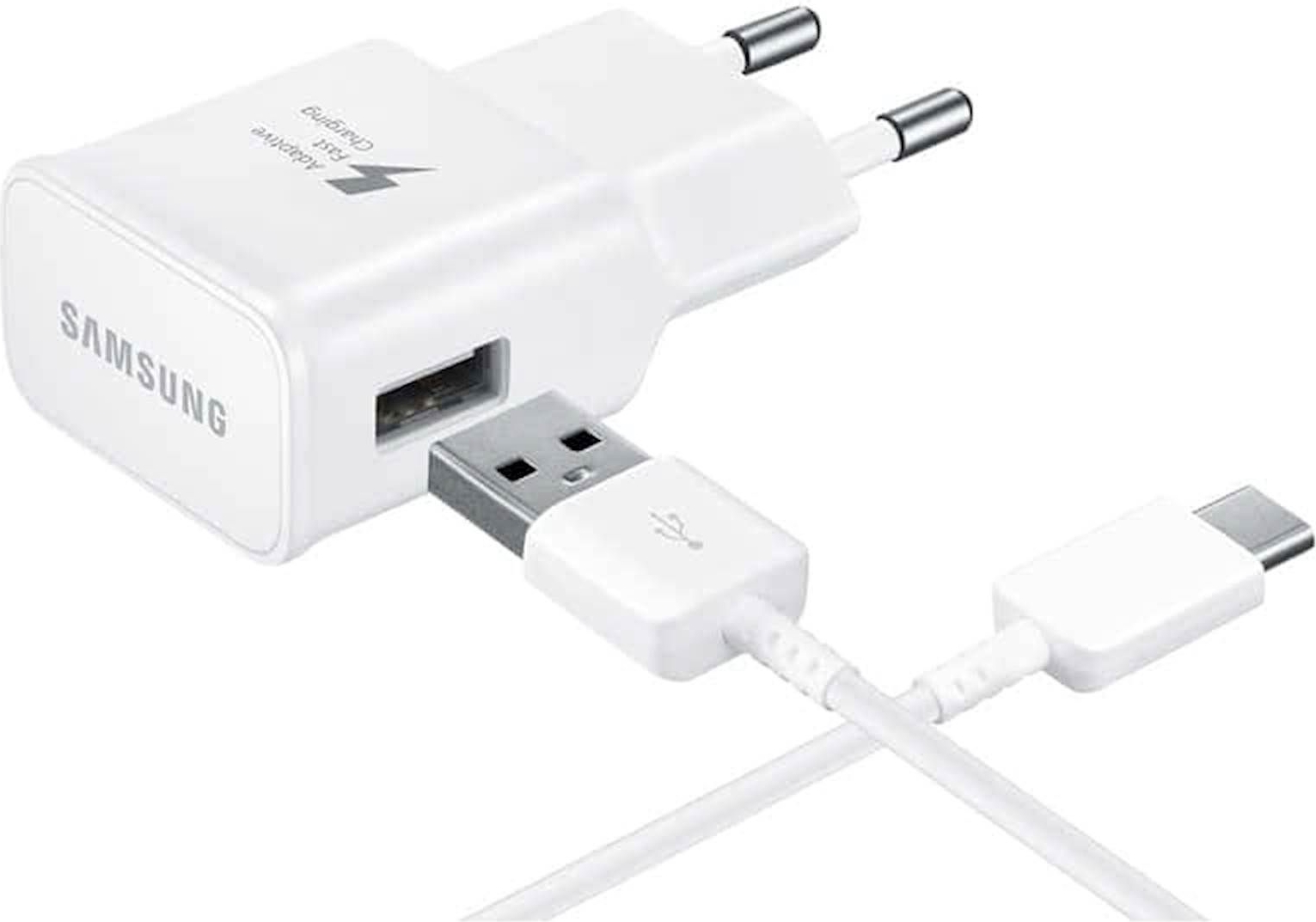 verhaal erwt Betasten ᐅ • Snellader Samsung Galaxy A20e USB-C 2A 120 CM - Origineel - Wit |  Eenvoudig bij GSMOplader.nl