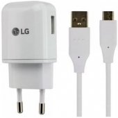 Oplader LG G4 + (Micro)USB kabel Wit Origineel