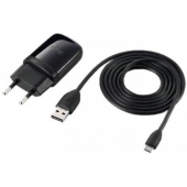 Oplader + (Micro)USB kabel HTC Desire Zwart Origineel