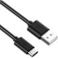 Kabel voor Snelladen Samsung Galaxy A3 2017 USB-C 120 CM - Origineel - Zwart
