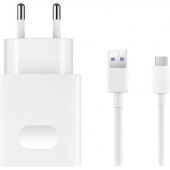 Oplader Huawei P10 Plus USB-C 4.5 Ampere Snellader 100 CM - Origineel - Wit