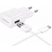 Oplader Samsung Galaxy S8 Active USB-C 2 Ampere - Origineel - Wit