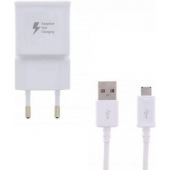 Snellader Samsung Galaxy C10 USB-C 2 Ampere 120 CM - Origineel - Wit