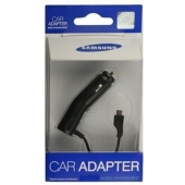 Autolader Samsung Galaxy S7 Micro-USB 0.7 Ampere Blister verpakking - Origineel - Zwart