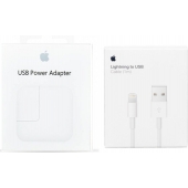 Apple Oplader + Lightning kabel - Origineel Retailverpakking -12W - 1 Meter