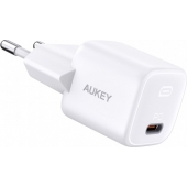 Aukey 20W PD USB-C Adapter - Super Compact - Wit