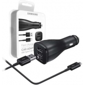 Samsung Galaxy S10 - Fast charging Dual Autolader - Origineel - Zwart