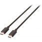 Grab 'n Go USB-C naar USB-C kabel Zwart - voor Alcatel - 3 Meter