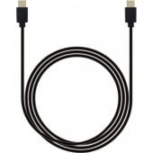 Grab 'n Go USB-C naar USB-C kabel Zwart - voor Wiko - 2 Meter