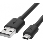 Micro-USB kabel voor Samsung - Zwart - 0.25 Meter
