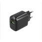 Musthavz 2 Poort Power Delivery Thuislader - USB-C + USB-A - 20W - Zwart