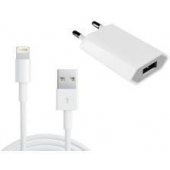 USB Oplader geschikt voor Apple iPhone X - 5 Watt - 1 Meter