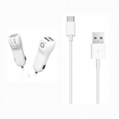 Powerstar Autolader met USB-C Datakabel