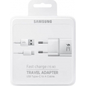 Samsung Galaxy A51 Fast Charger 15W USB-C - Wit - Retailverpakking - 1.5 Meter