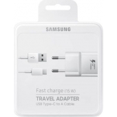 Samsung Galaxy S20  plus Fast Charger 15W USB-C - Wit - Retailverpakking - 1.5 Meter