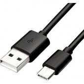 Samsung Galaxy Tab A 2018 - USB-C kabel - Origineel - 1.2 Meter - Zwart