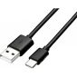 Universele Datakabel USB-C voor o.a. LG 200 CM - Zwart