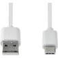 USB-C kabel voor LG - Wit - 0.25 Meter