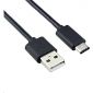 USB-C kabel voor LG - Zwart - 0.25 Meter